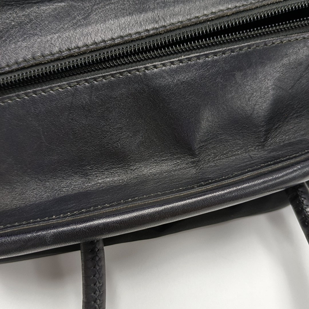 Nylon Tote Bag Black