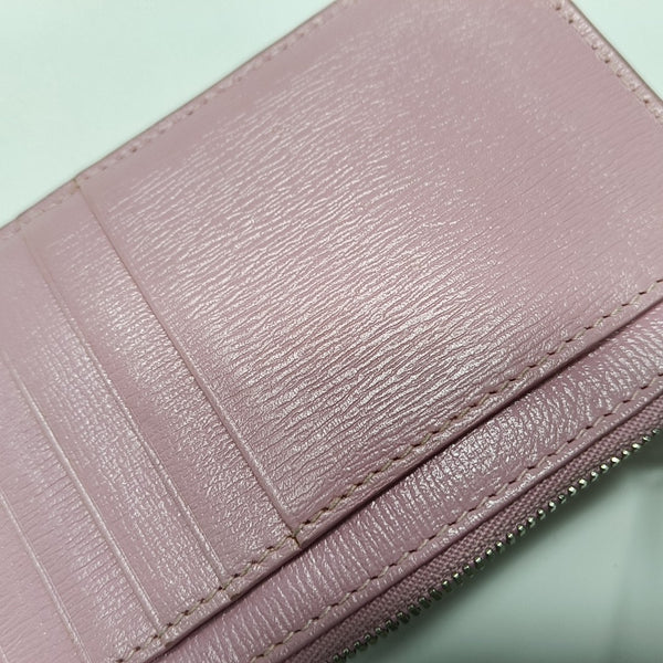 Gossip Calfskin Pink Card Holder