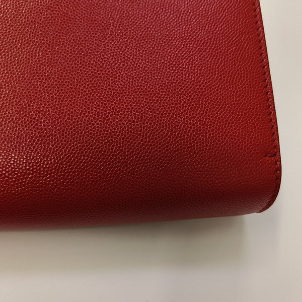 TB Small Calfskin Red