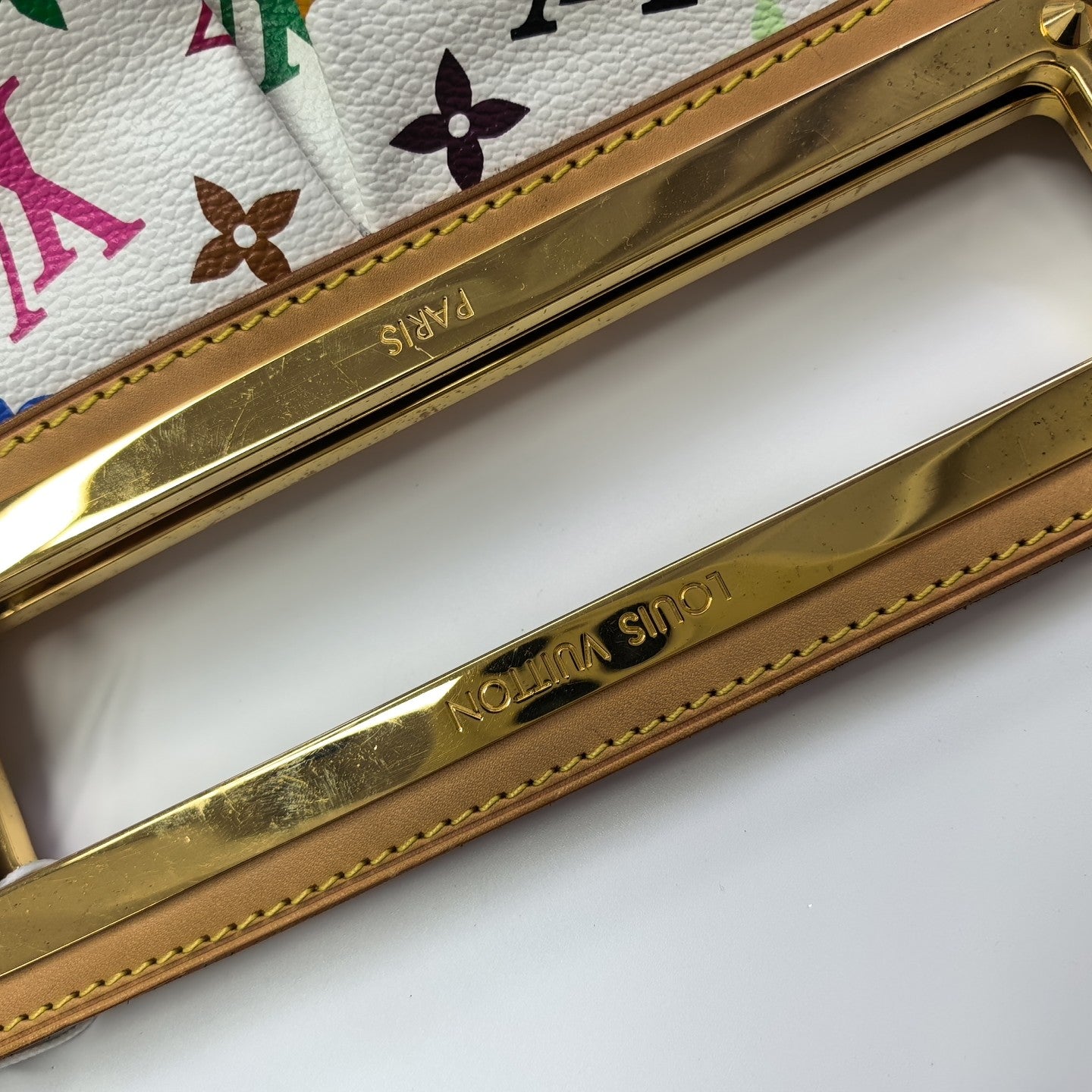 LV × TM JUDY Monogram Coated Canvas White