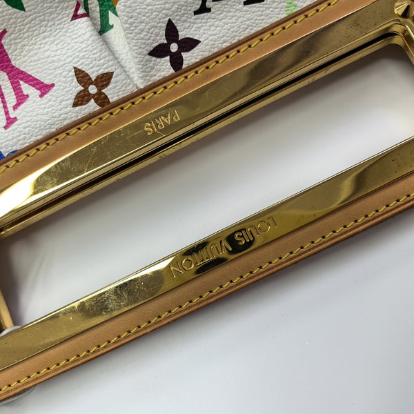LV × TM JUDY Monogram Coated Canvas White