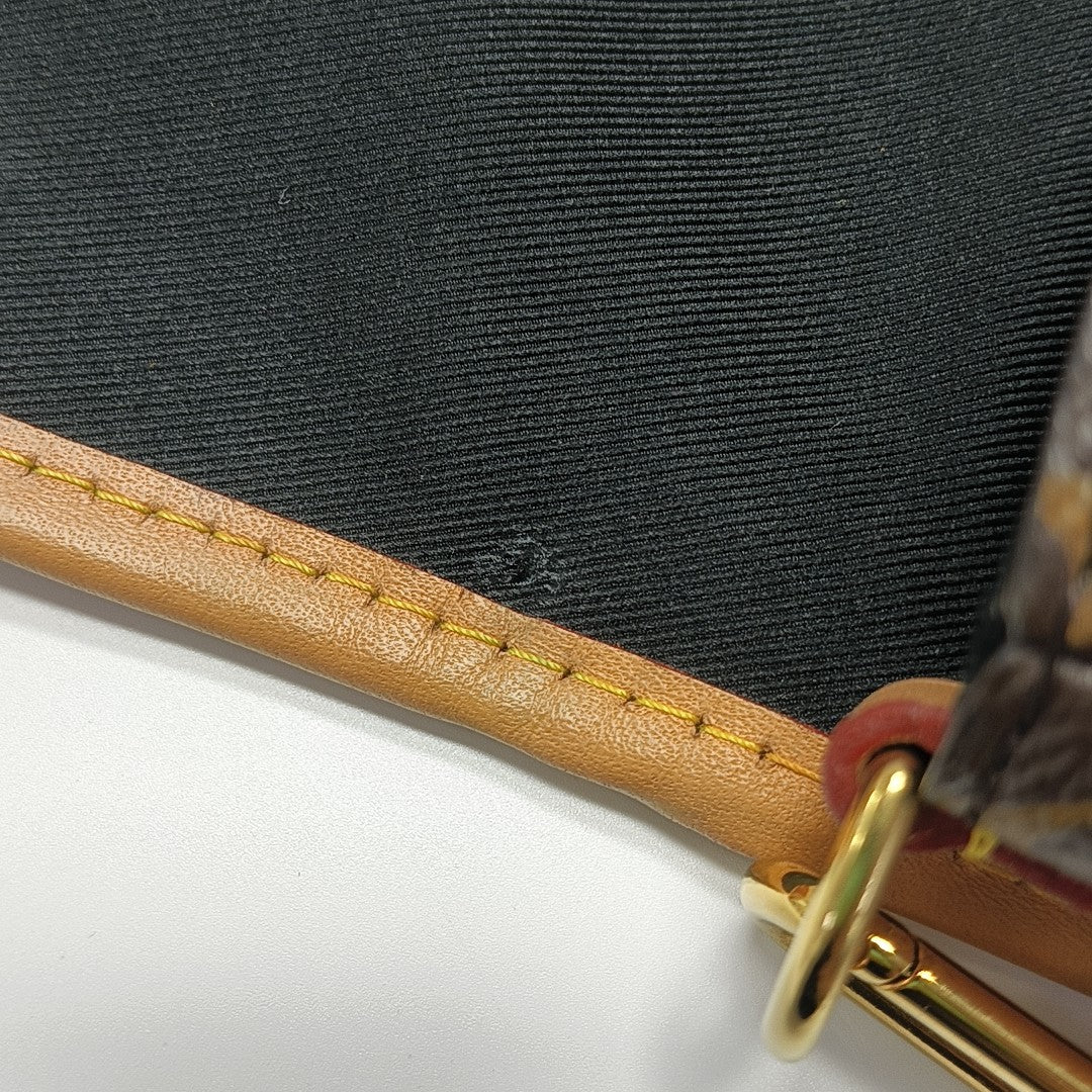 DIANE Monogram Coated Canvas Brown