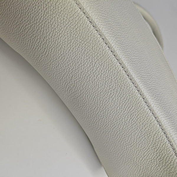 Hourglass S Calfskin White