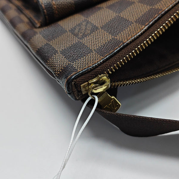 MELVILLE Damier Ebene Coated Canvas Brown