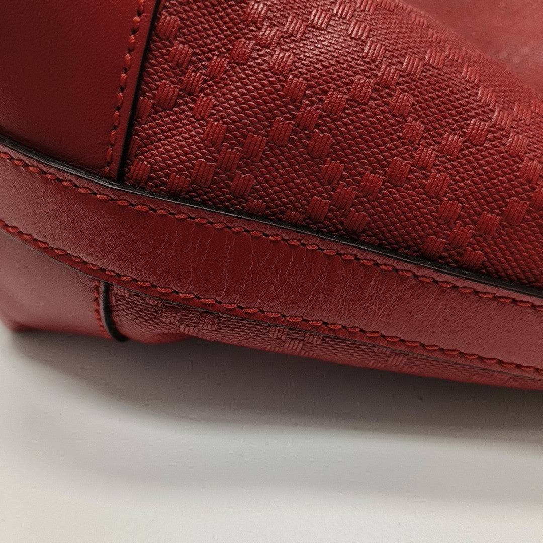 Calfskin Tote Bag Red