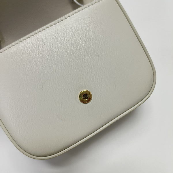 TRIOMPHE Mini Calfskin White