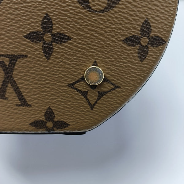 CANNES PM Monogram Coated Canvas Brown