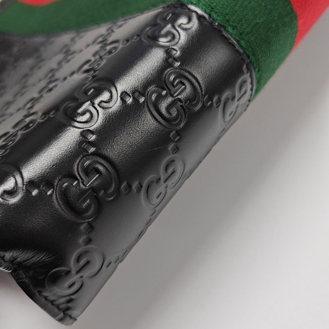 Signature Monogram Calfskin Black