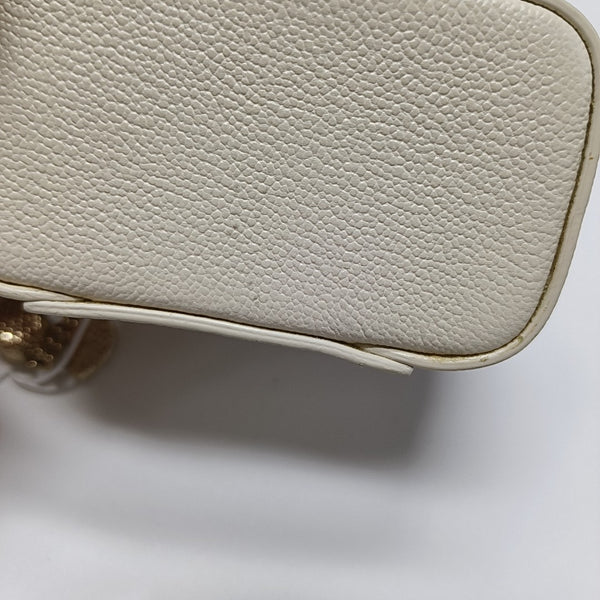 Calfskin Shoulder Bag White