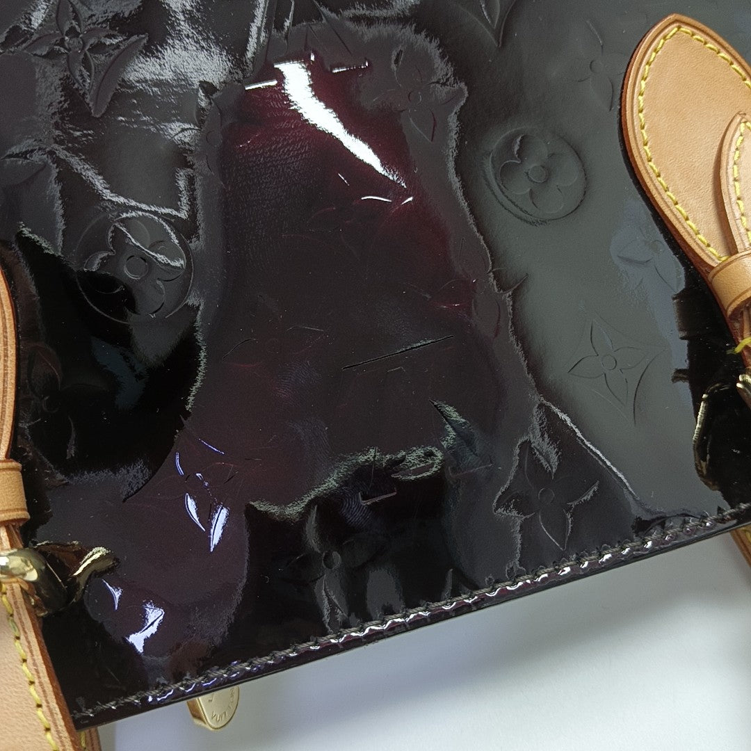 BRENTWOOD Monogram Calfskin Red