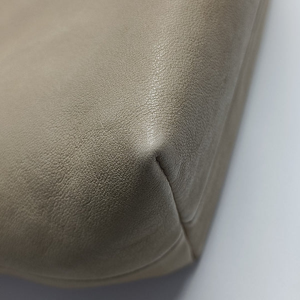 Lambskin Top Handle Bag Mini Beige