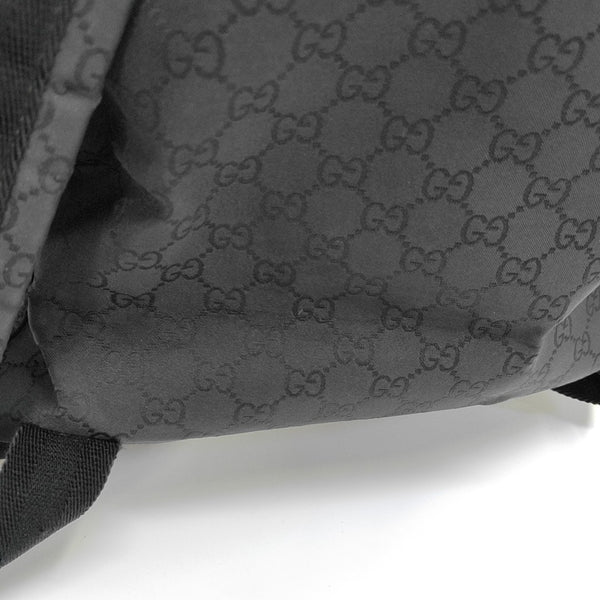 Monogram Canvas Backpack Black
