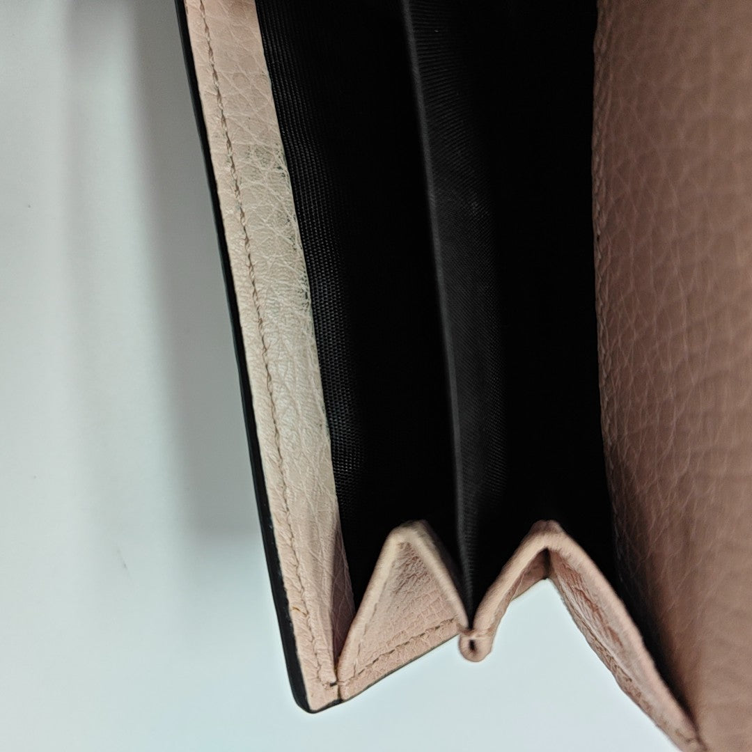 Calfskin Wallet Pink
