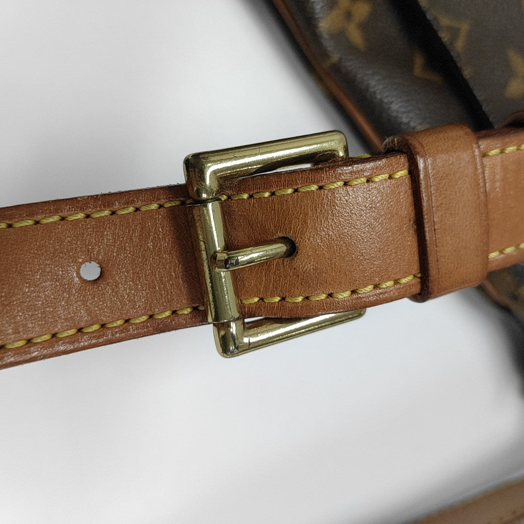 MUSETTE TANGO Monogram Coated Canvas Brown