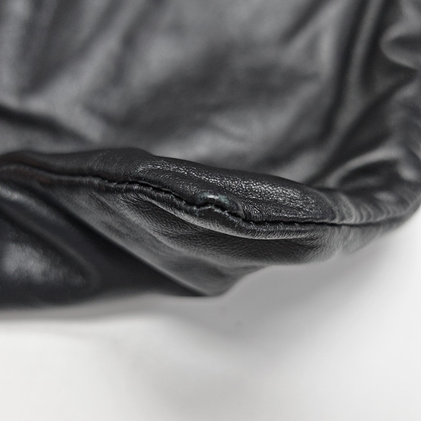 Lambskin Tote Bag Black