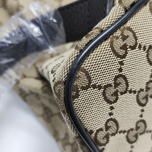 Monogram Canvas Backpack Beige