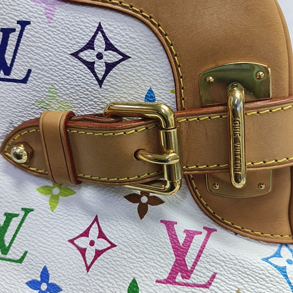 LV × TM CLAUDIA Monogram Coated Canvas White
