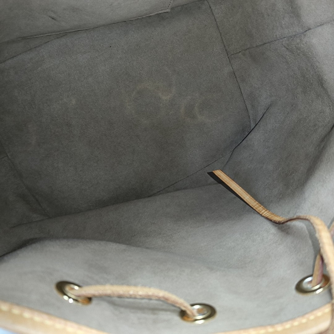 LV × TM NÉONOÉ MM Monogram Coated Canvas Black