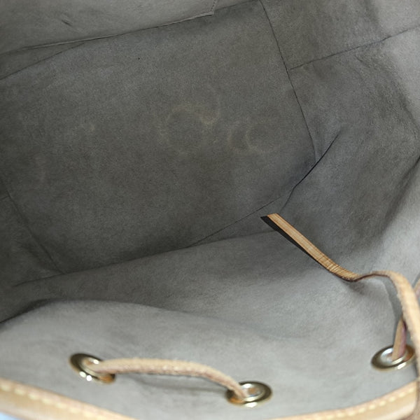 LV × TM NÉONOÉ MM Monogram Coated Canvas Black