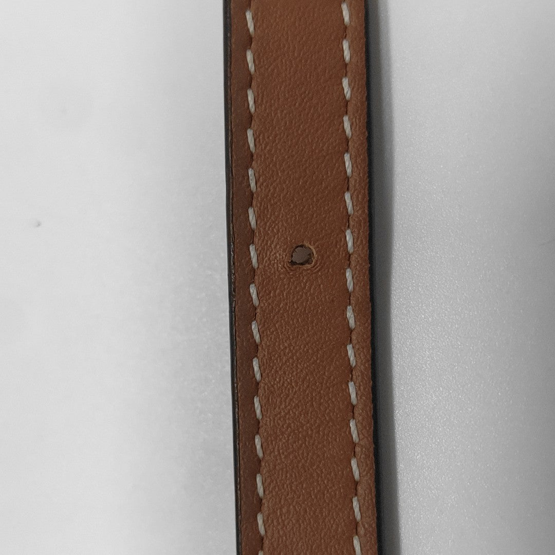 Heel Calfskin Brown
