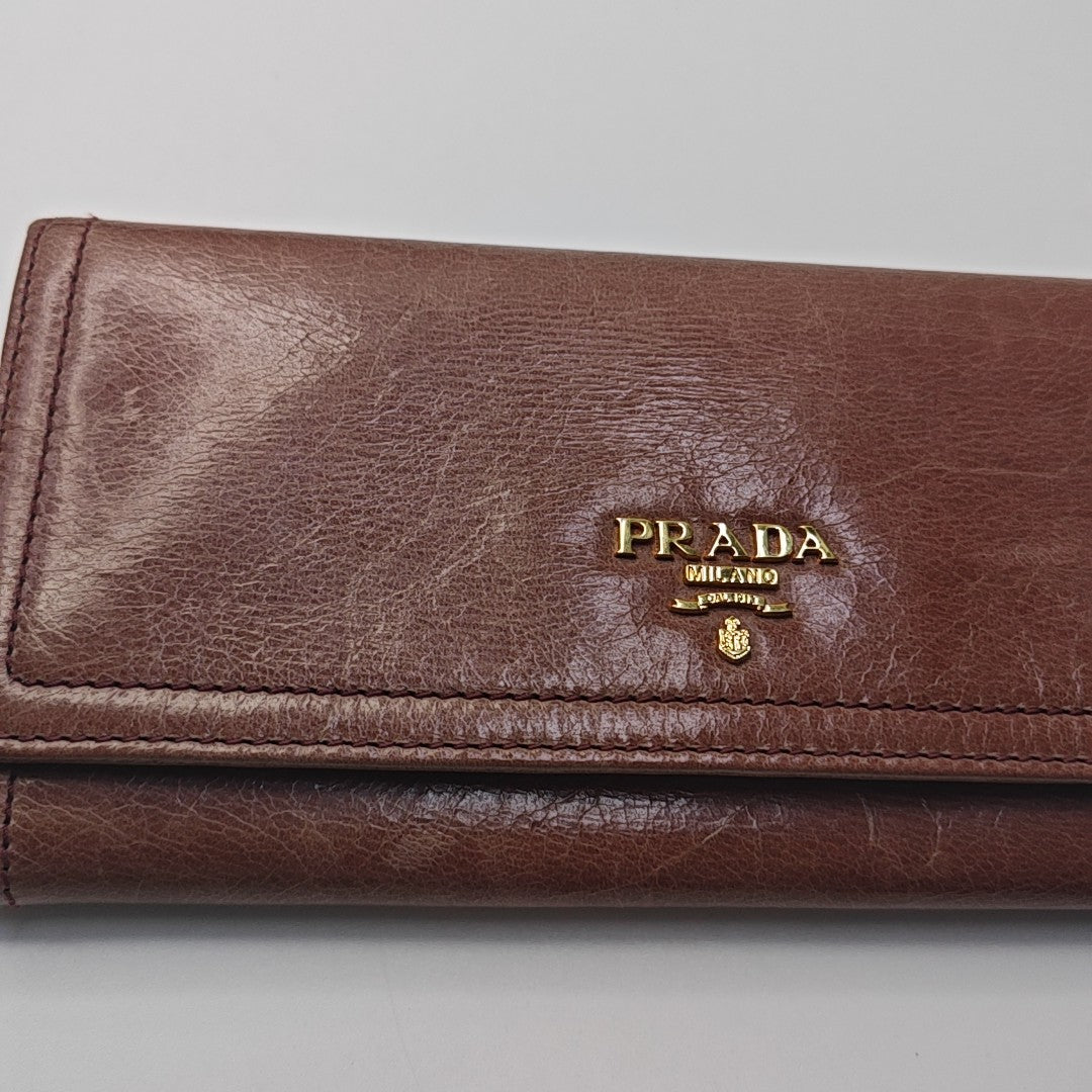 Calfskin Wallet Beige