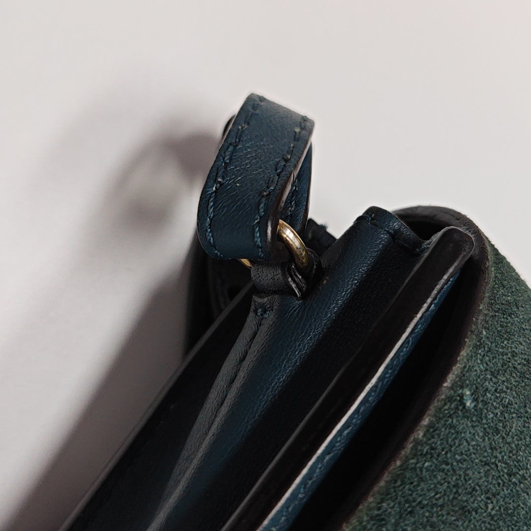 Faye Mini Calfskin Blue