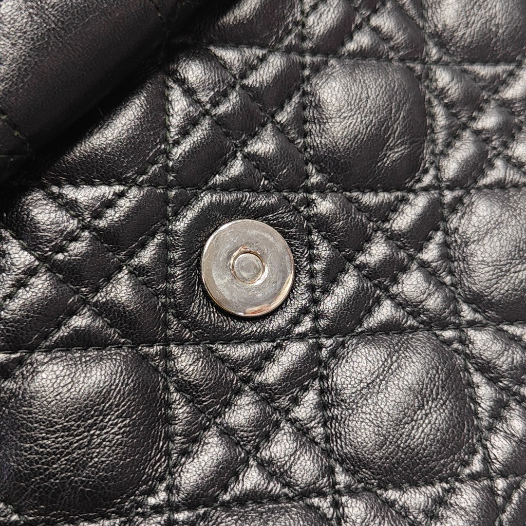 Stardust Cannage Lambskin Black