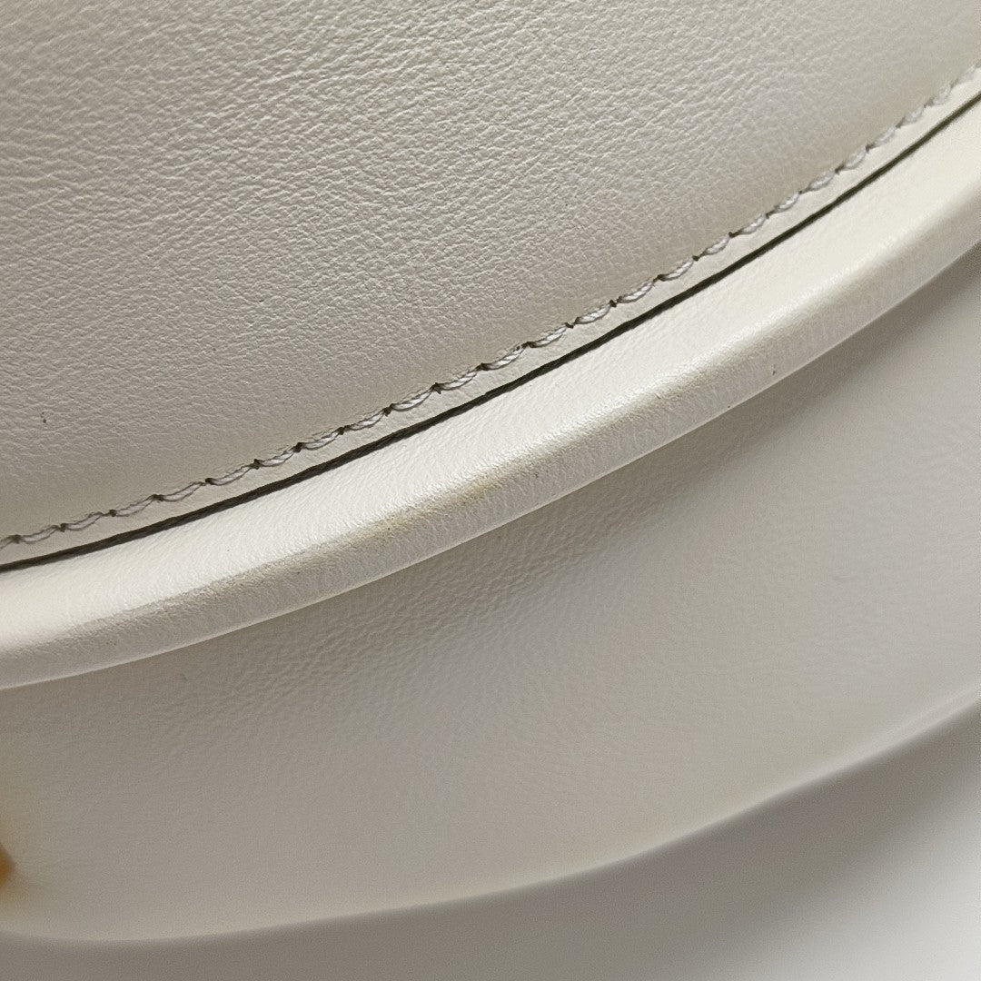 Fendigraphy Small Calfskin White