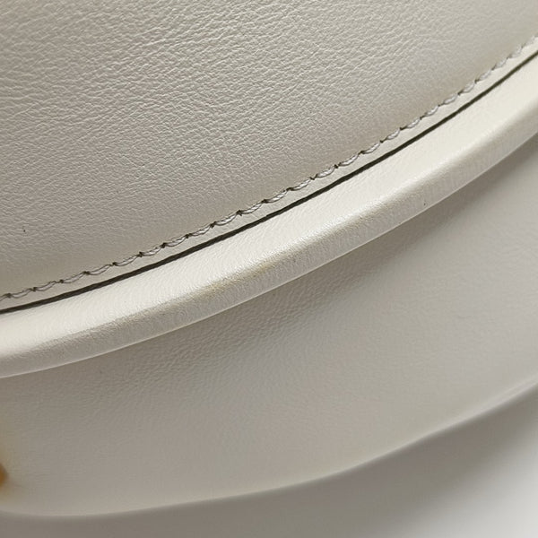 Fendigraphy Small Calfskin White