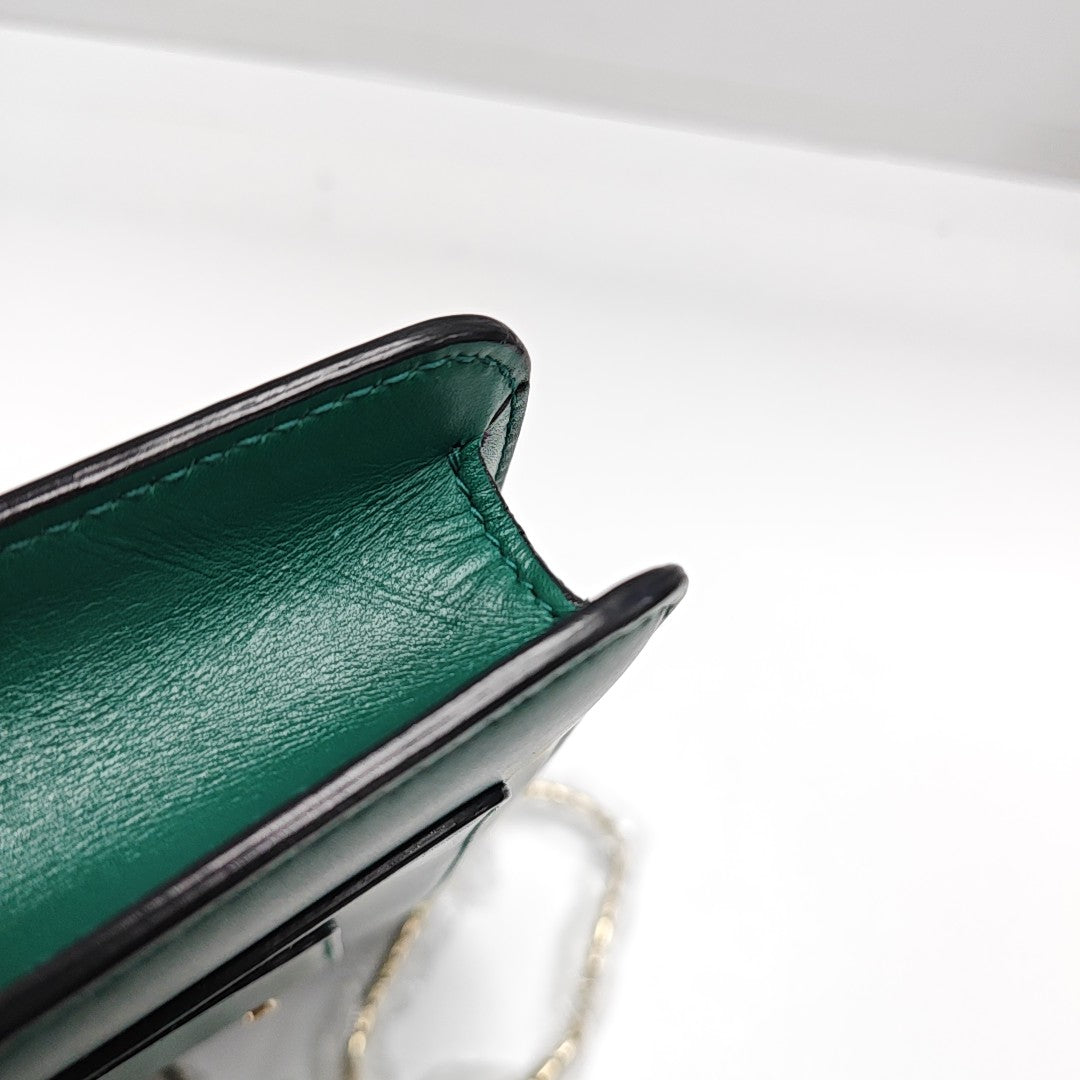 SERPENTI FOREVER Calfskin Green
