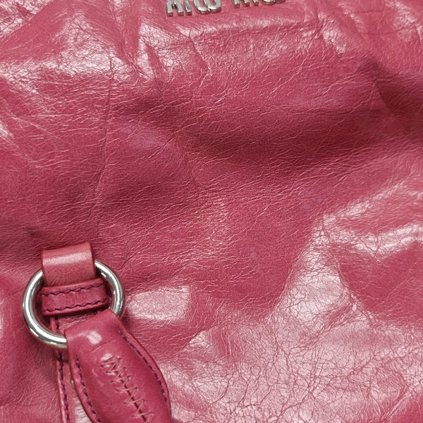 Bow Calfskin Pink
