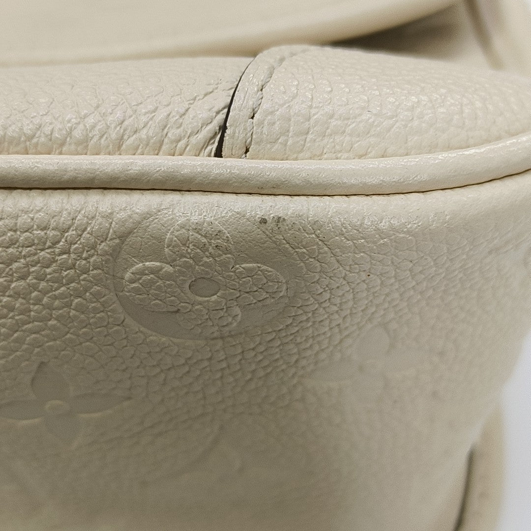 DIANE Monogram Calfskin Beige