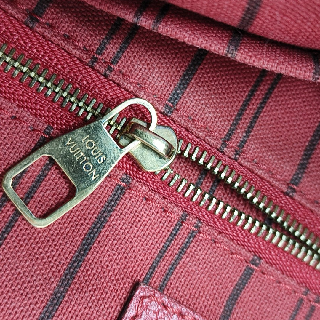BASTILLE Monogram Calfskin Red