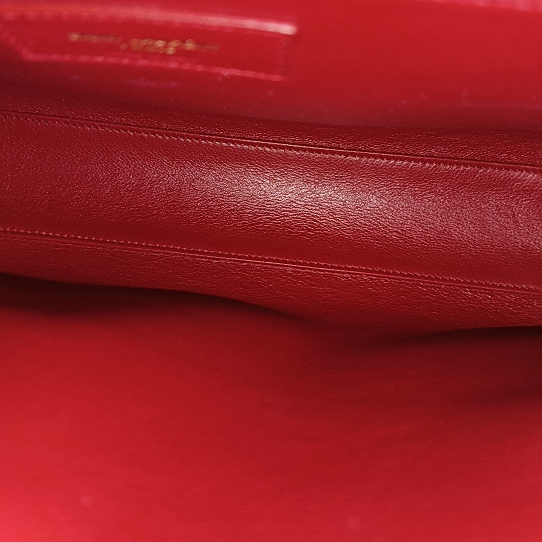 MANHATTAN Calfskin Red