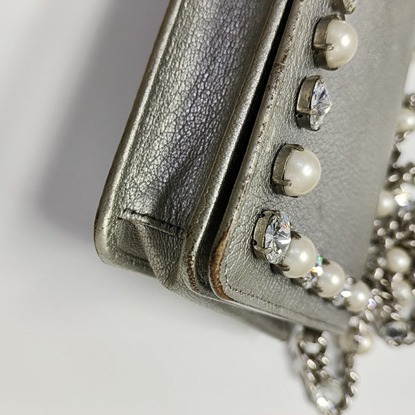 Glacé Calf Calfskin Silver