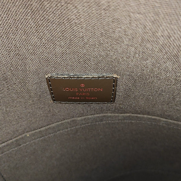 BROOKLYN Damier Ebene Coated Canvas Brown