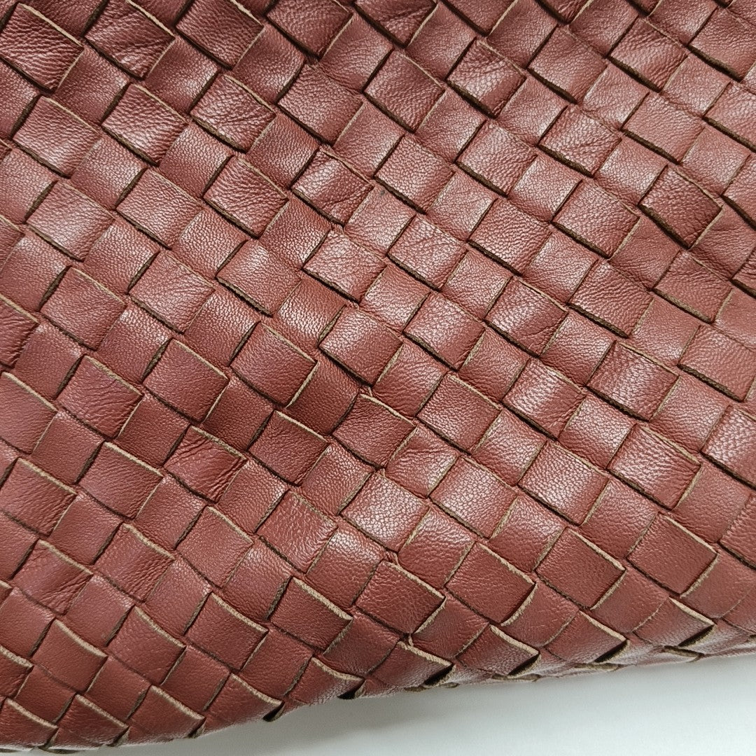 Lambskin Top Handle Bag Beige