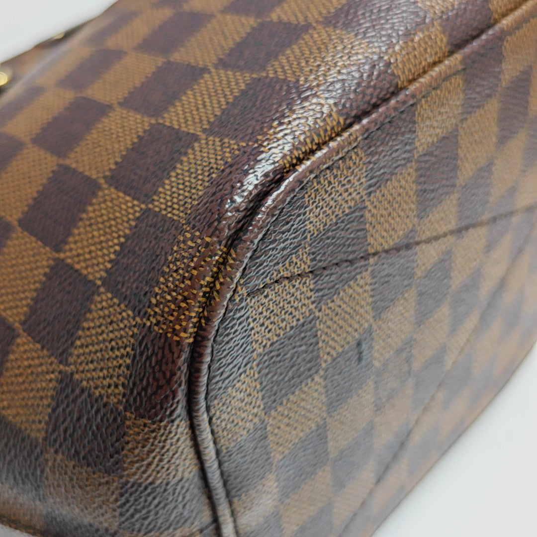 PALERMO PM Damier Ebene Coated Canvas Brown