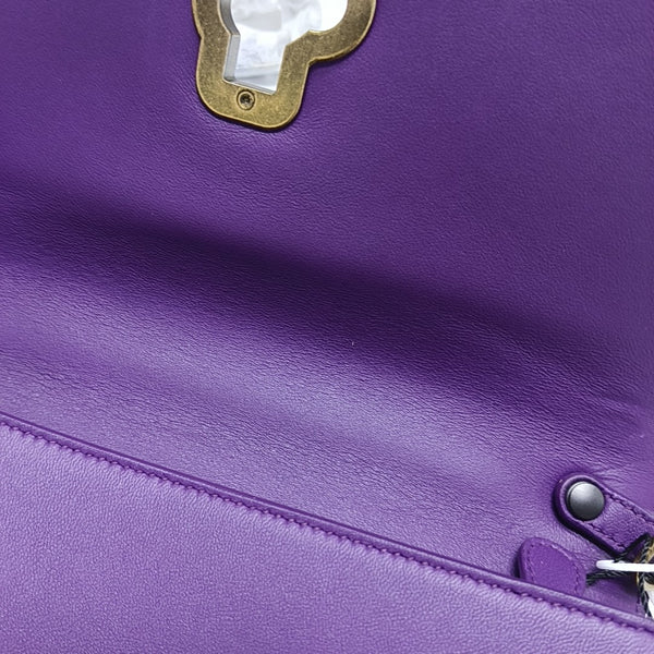 Olimpia Knot Lambskin Purple