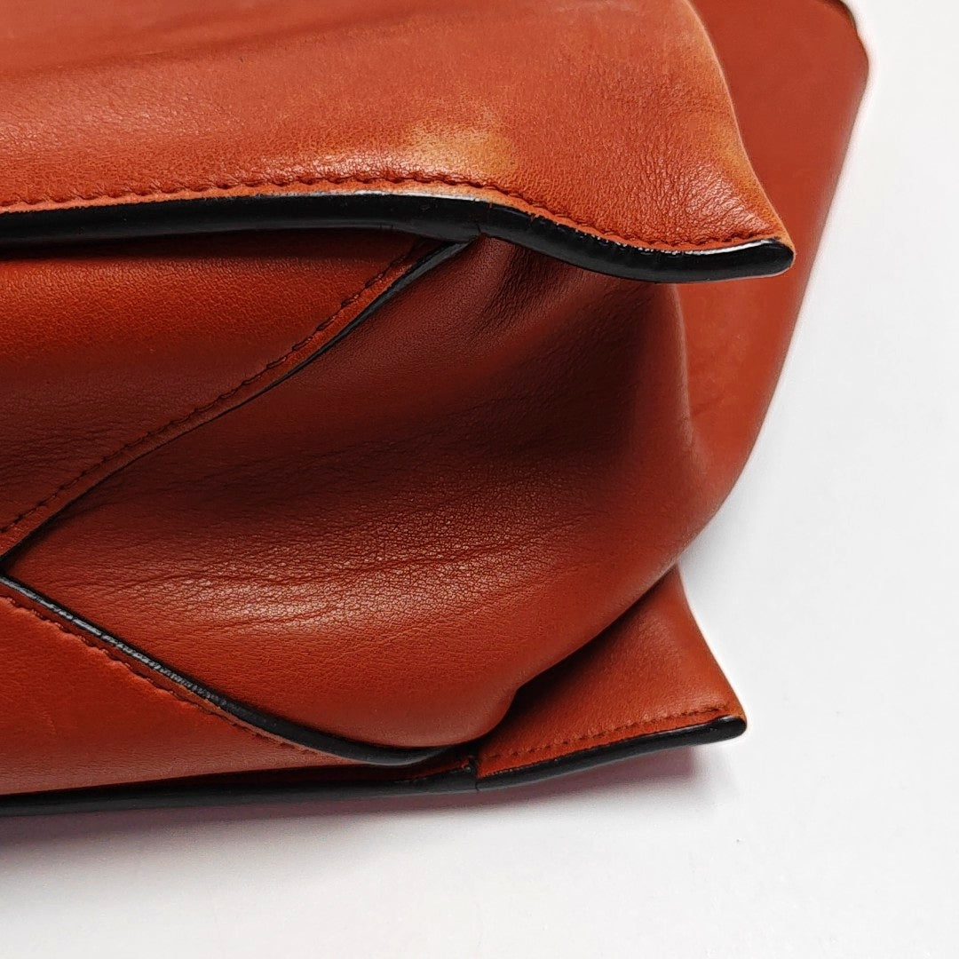 TRI FOLD Calfskin Red