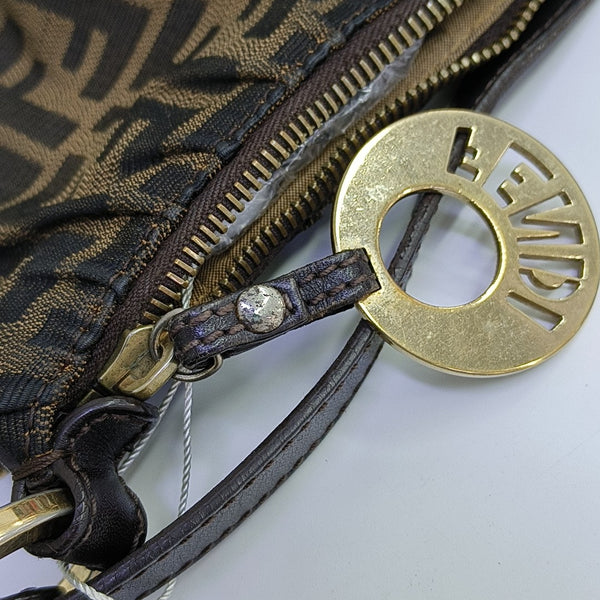 Vintage Canvas Bag Fabric Brown