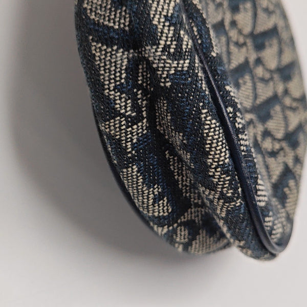 Saddle Mini Oblique Canvas Blue
