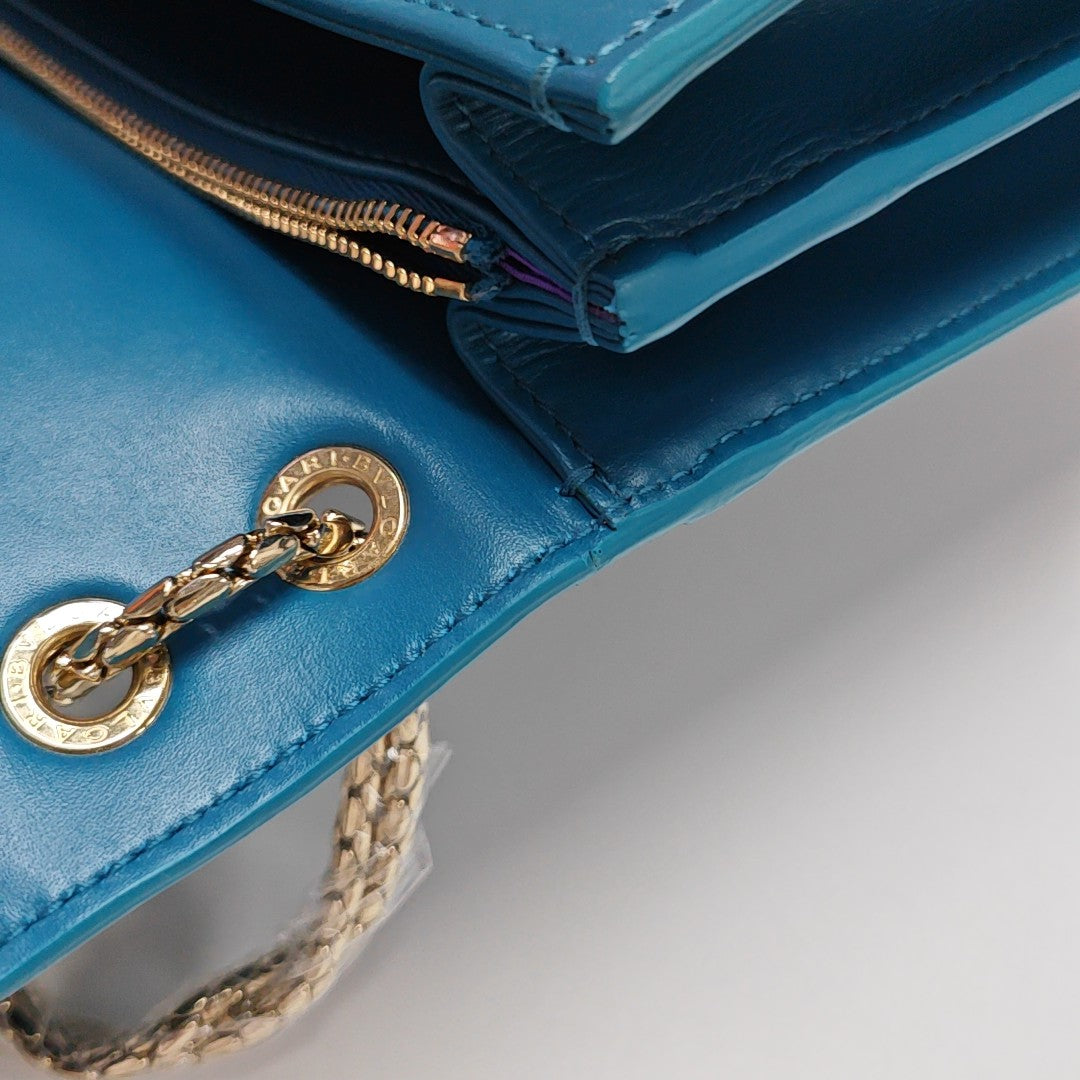 SERPENTI FOREVER Medium Calfskin Green