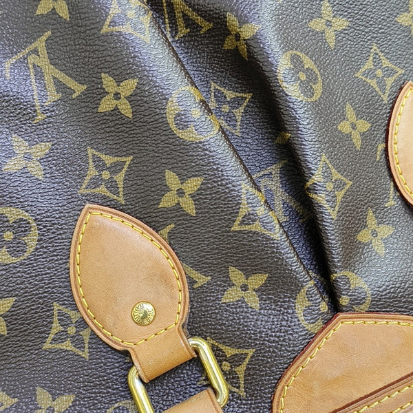PALERMO PM Monogram Coated Canvas Brown
