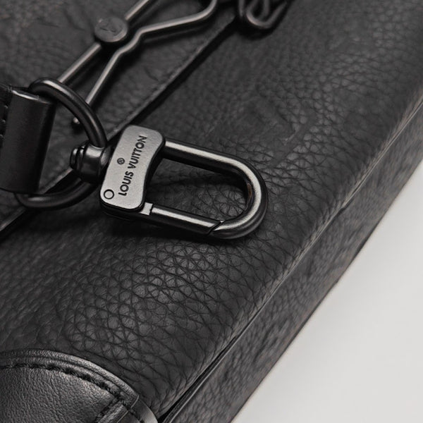 STEAMER Monogram Calfskin Black