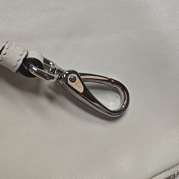 Triangle Calfskin White