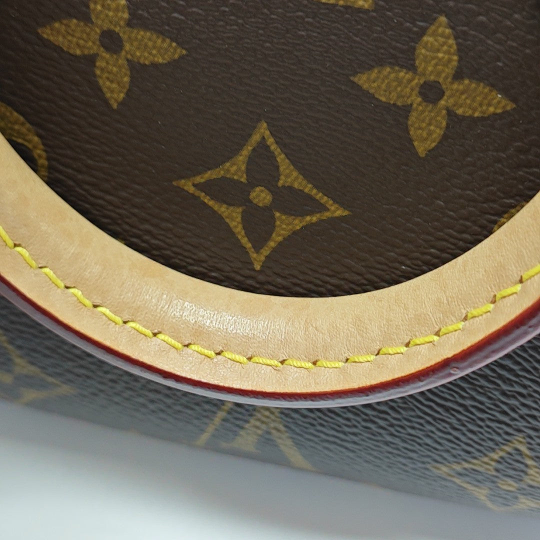 SPEEDY 20 Monogram Coated Canvas Brown
