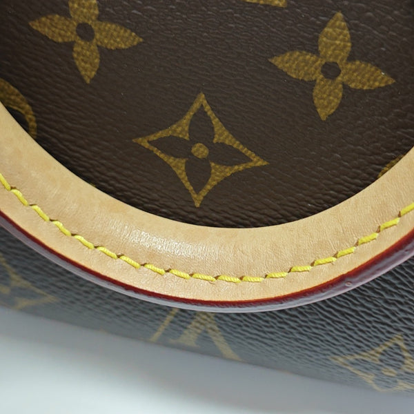SPEEDY 20 Monogram Coated Canvas Brown