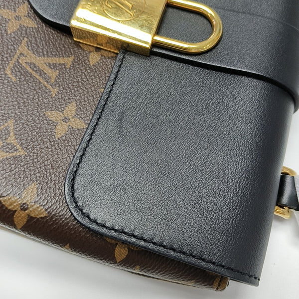 LOCKY BB Monogram Coated Canvas Brown