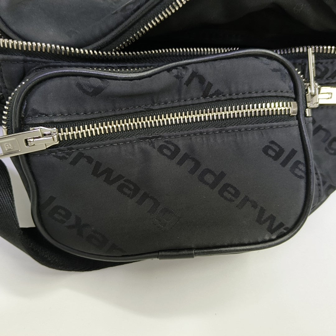 Fabric Belt Bag Black
